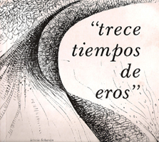 Trece tiempos de Eros portada de Leticia Ocharn